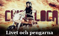 Bild på flicka på motorcykel