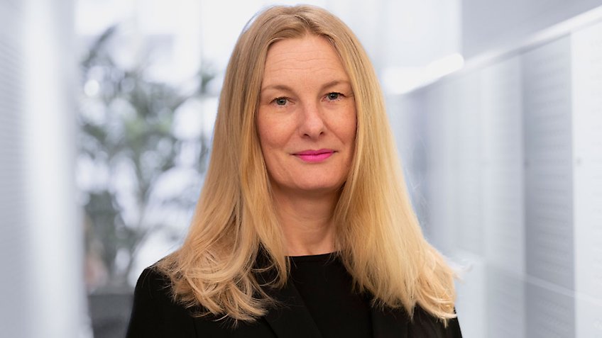 Charlotte Öberg, tillförordnad direktör utvecklingsavdelningen, porträtt