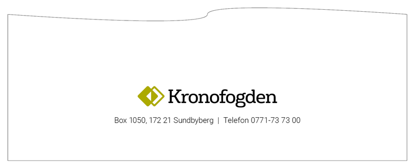 Kronofogdens logotyp tillsammans med andra logotyper