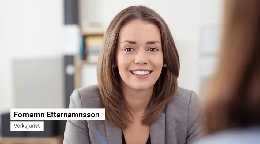 Exempel på hur namnplattors utseende i film.